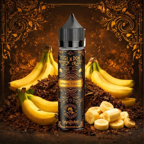 Yogs Pfeifen X Don Cristo Aroma – Banana Tobacco, 10 ml