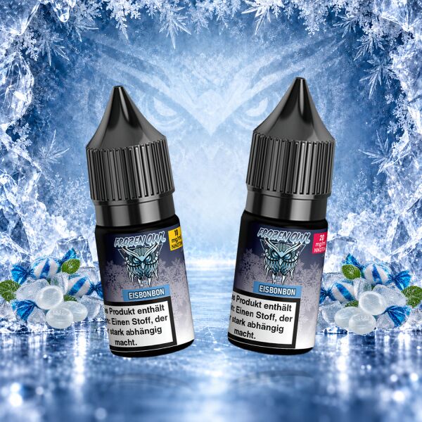 Frozen OWL Nikotinsalz-Liquid – Eisbonbon