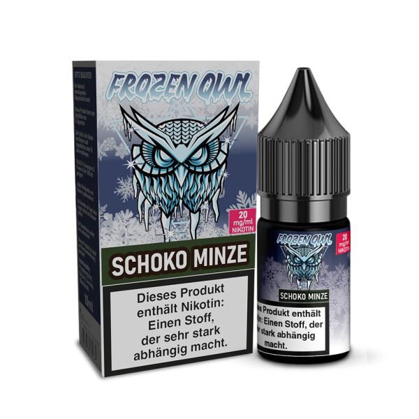 Frozen OWL | Nicsalt Liquid | Schoko Minze
