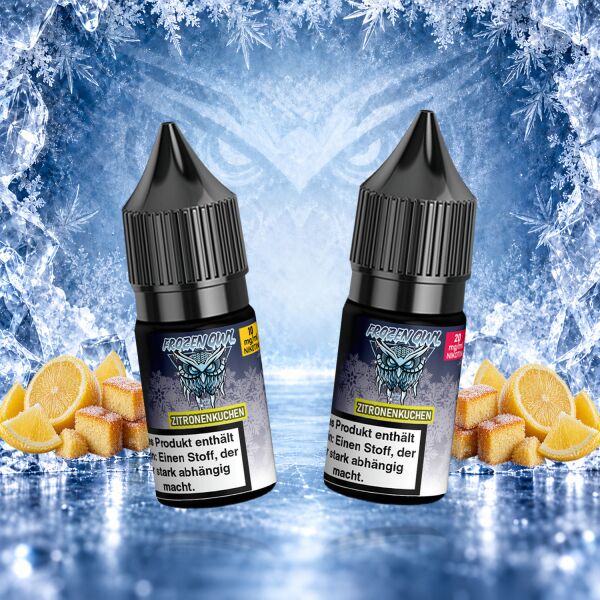 Frozen OWL Nikotinsalz-Liquid – Zitronenkuchen