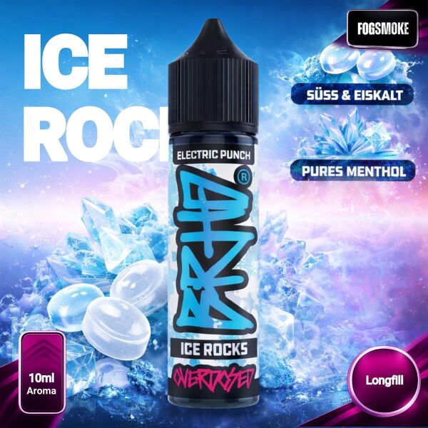 Barehead | Electric Punch | 10ml Aroma | Ice Rocks Overdosed