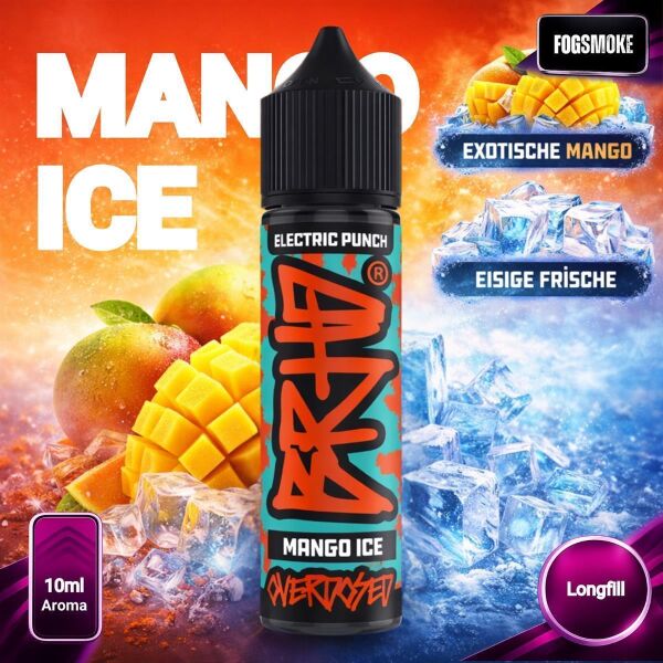 Barehead | Electric Punch | 10ml Aroma | Mango Ice Overdosed