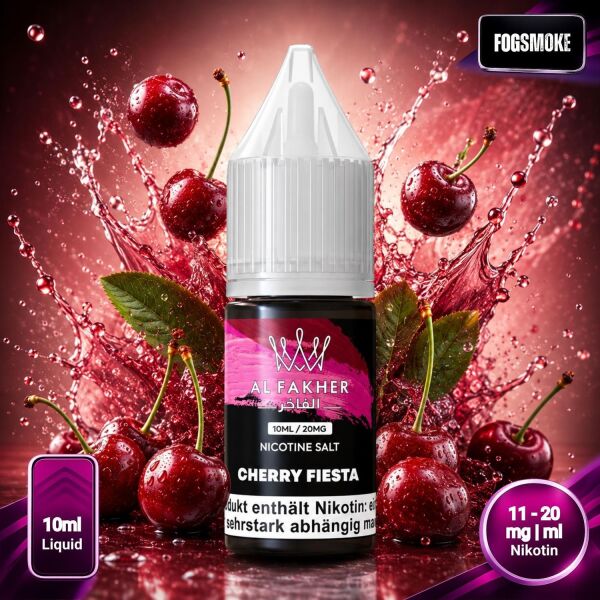 Al Fakher Liquid | Cherry Fiesta