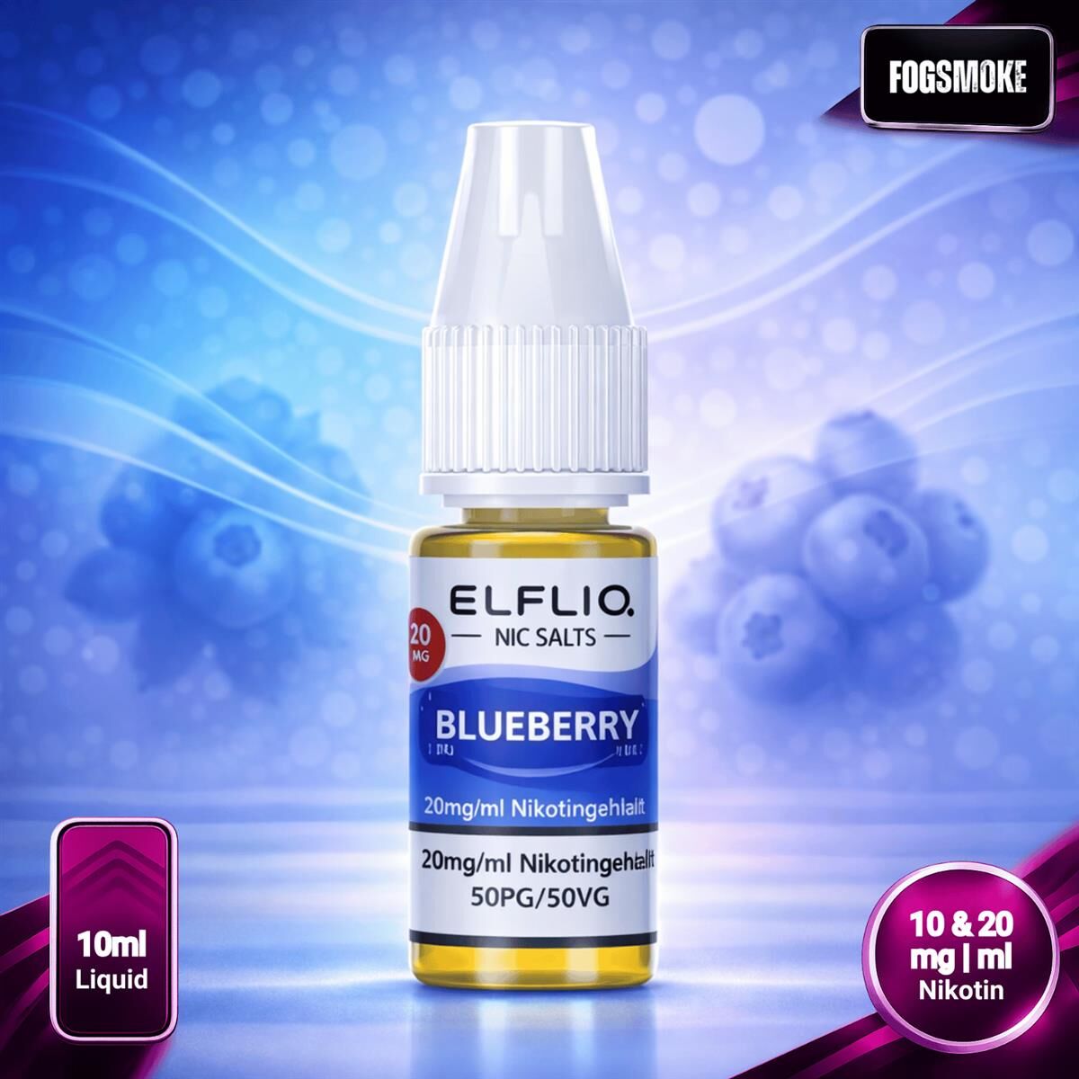 elfbar liquid große flasche Elfbar Liquid kaufen – ELFLIQ Nic Salts in allen Sorten main image 0