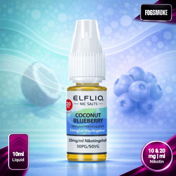 Elfliq Liquid by Elfbar | Coconut Blueberry