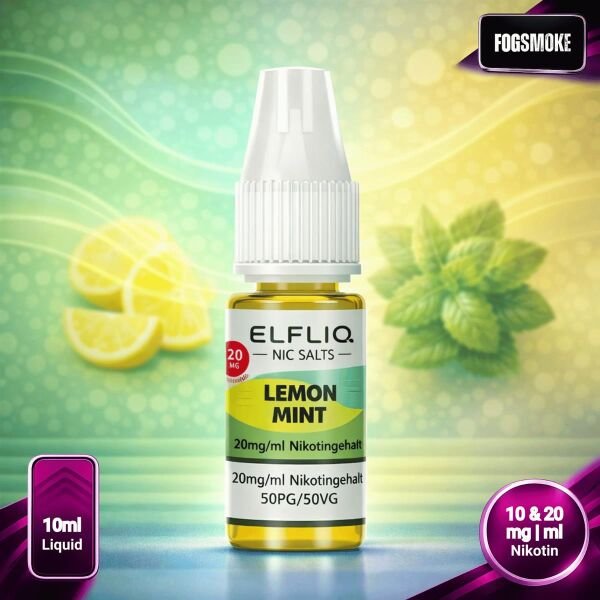 Elfliq Liquid by Elfbar | Lemon Mint