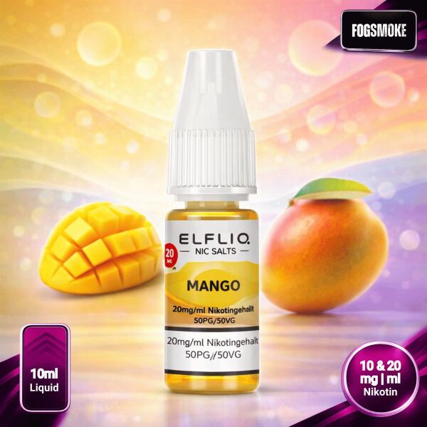 ELFLIQ | Nicsalt Liquid | Mango