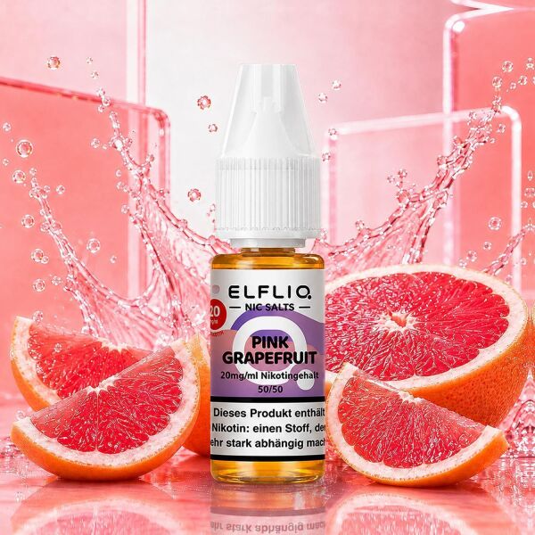 ELFLIQ Nikotinsalz-Liquid – Pink Grapefruit