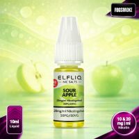 ELFLIQ | Nicsalt Liquid | Sour Apple