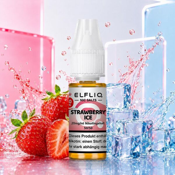 ELFLIQ Nikotinsalz-Liquid – Strawberry Ice