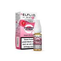 ELFLIQ | Nicsalt Liquid | Strawberry Ice Cream