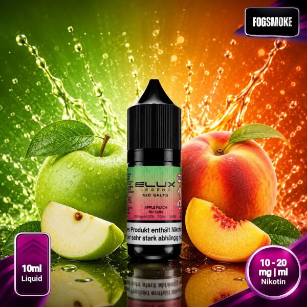 ELUX | Nicsalt Liquid | Apple Peach