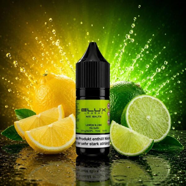 ELUX Nikotinsalz-Liquid – Lemon Lime