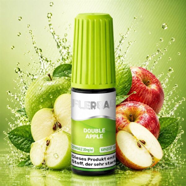 Flerbar Nikotinsalz-Liquid – Double Apple