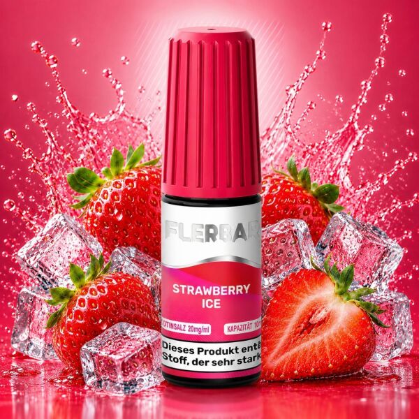 Flerbar Nikotinsalz-Liquid – Strawberry Ice