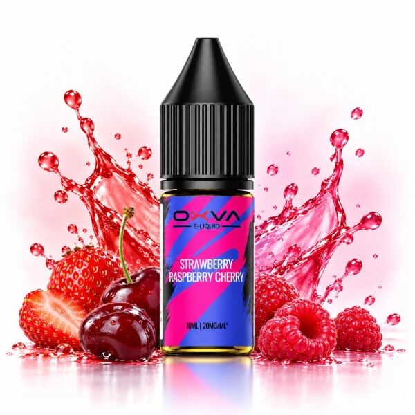 OXVA Nikotinsalz-Liquid – Strawberry Raspberry Cherry