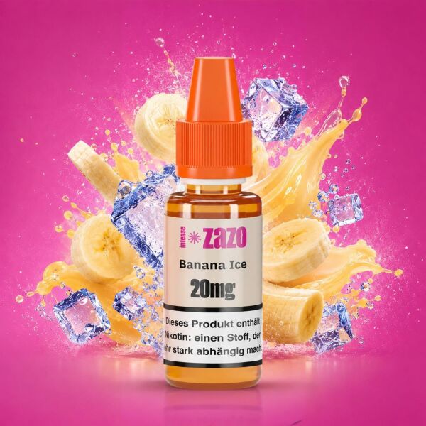 ZAZO Intense Nikotinsalz-Liquid – Banana Ice