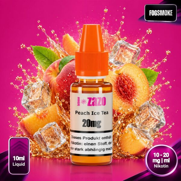 Zazo Intense Liquid | Peach Ice Tea