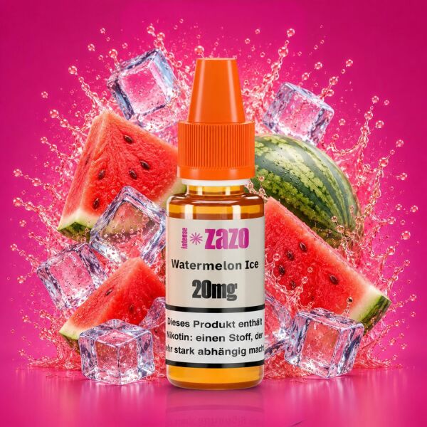 ZAZO Intense Nikotinsalz-Liquid – Watermelon Ice