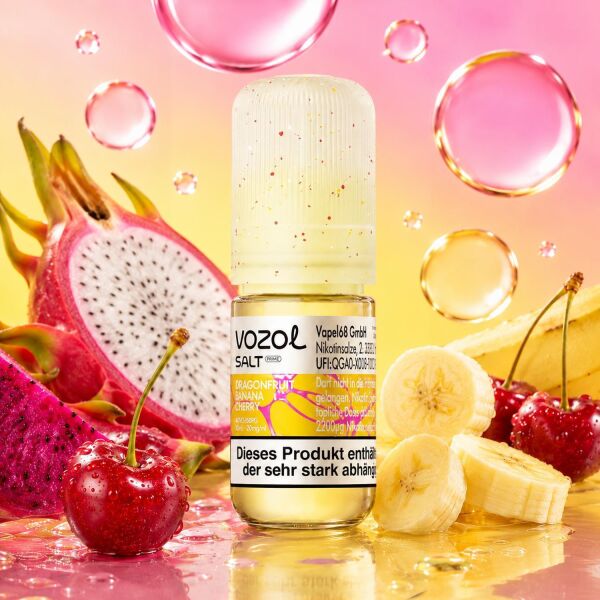 Vozol Nikotinsalz-Liquid – Dragonfruit Banana Cherry
