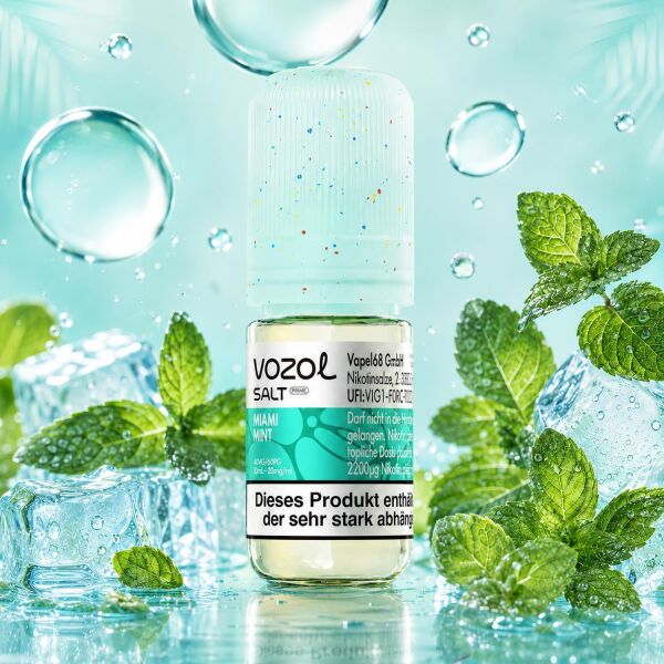 Vozol Nikotinsalz-Liquid – Miami Mint