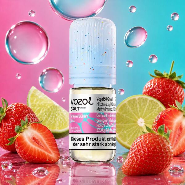 Vozol Nikotinsalz-Liquid – Strawberry Lime