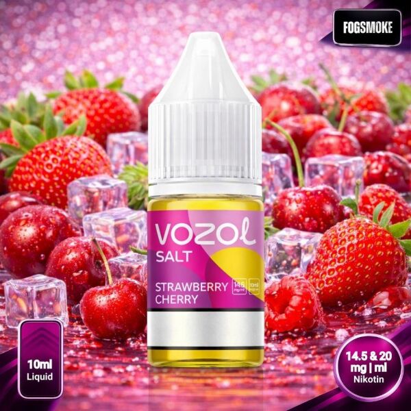 Vozol Liquid | Strawberry Raspberry Cherry