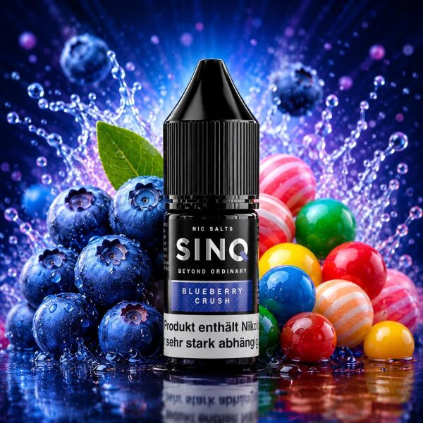 SINQ Nikotinsalz-Liquid – Blueberry Crush