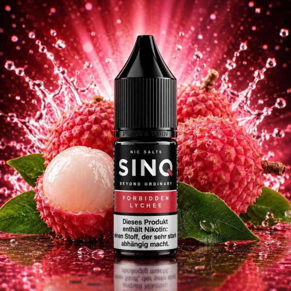 SINQ Nikotinsalz-Liquid – Forbidden Lychee