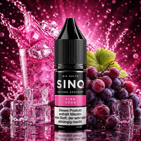 SINQ Nikotinsalz-Liquid – Pink Soda