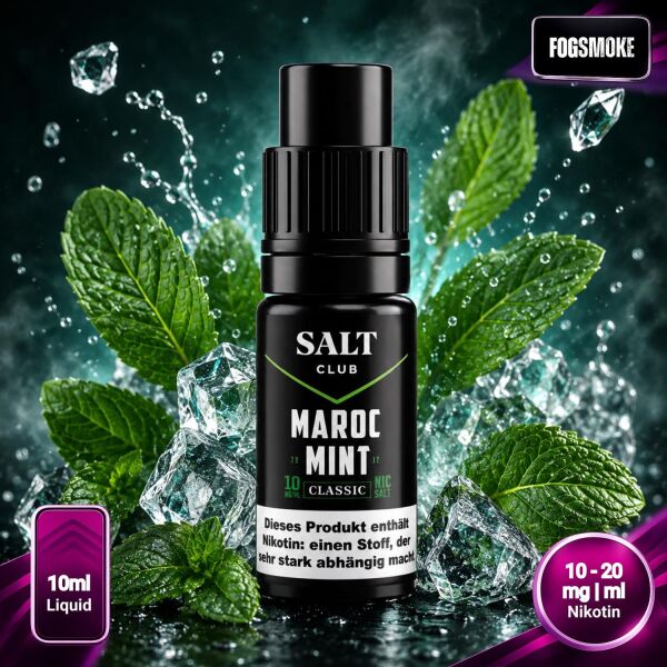 Salt Club Liquid | Maroc Mint Classic