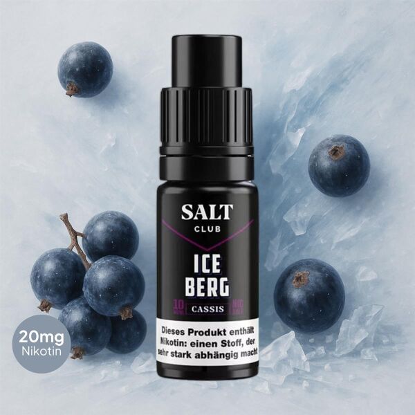 Salt Club Liquid | Iceberg Cassis