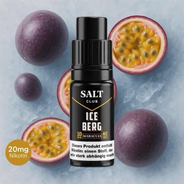 Salt Club Liquid | Iceberg Maracuja