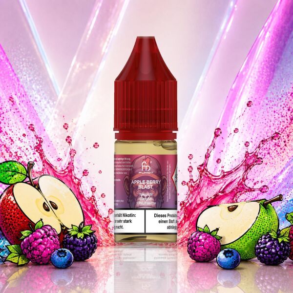 RandM Tornado Liquid by Fumot, Sorte Apple Berry Blast, 10-ml-Flasche