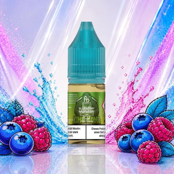 RandM Tornado Liquid by Fumot, Sorte Blueberry Raspberry, 10-ml-Flasche