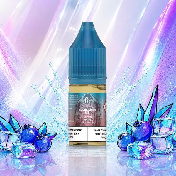 RandM Tornado Liquid by Fumot, Sorte Bluelicious Ice, 10-ml-Flasche