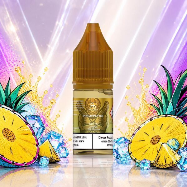 RandM Tornado Liquid by Fumot, Sorte Pineapple Ice, 10-ml-Flasche