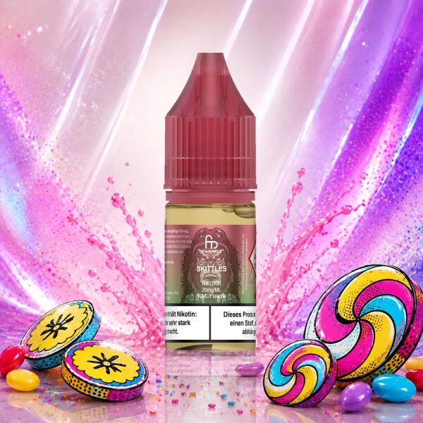 RandM Tornado Liquid by Fumot, Sorte Skittles, 10-ml-Flasche