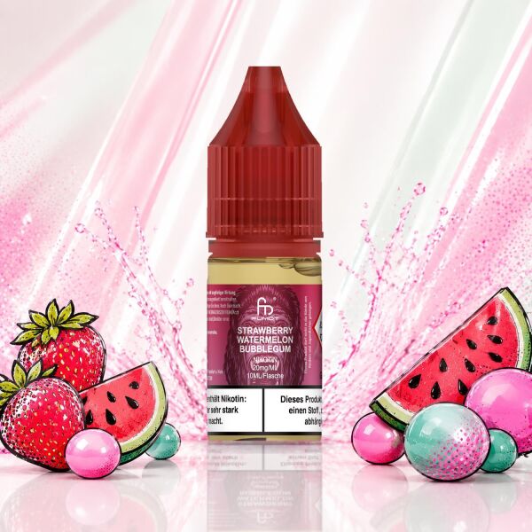 RandM Tornado Liquid by Fumot, Sorte Strawberry Watermelon Bubblegum, 10-ml-Flasche