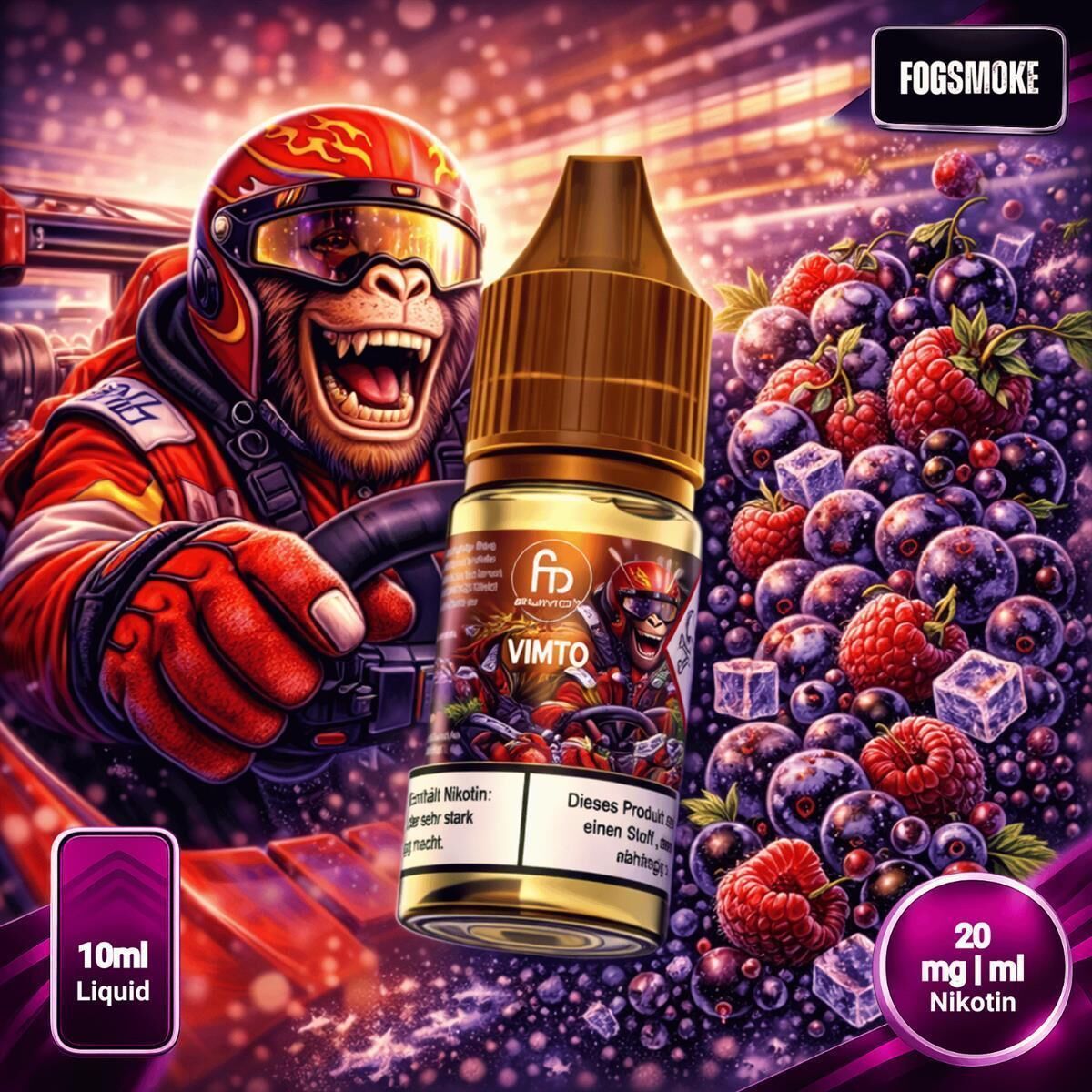 RandM VIMTO Liquid 10ml  Energy Drink Geschmack fr deine Vape