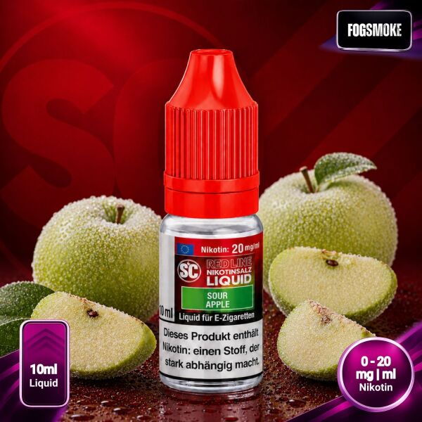 SC Liquid Redline | Sour Apple