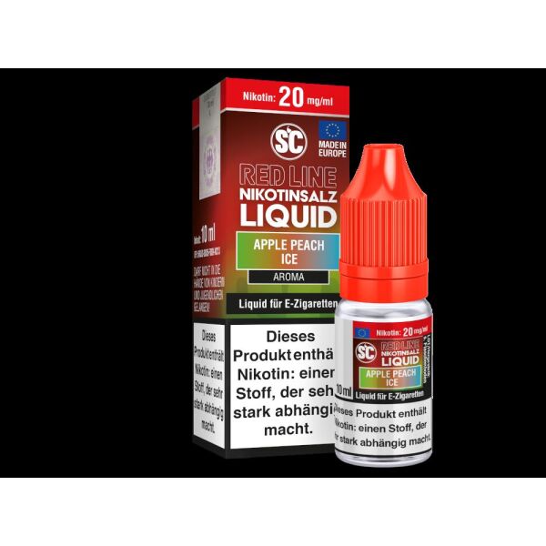 SC Liquid Redline | Apple Peach Ice
