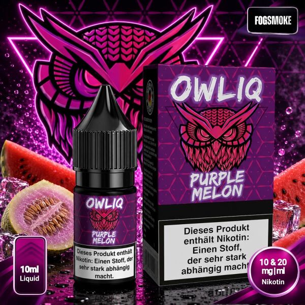 Owliq Liquid | Purple Melon