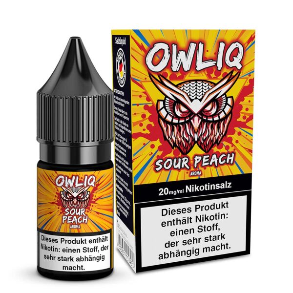 Owliq Liquid | Sour Peach