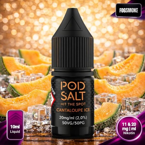 Pod Salt Core Liquid | Cantaloupe Ice 