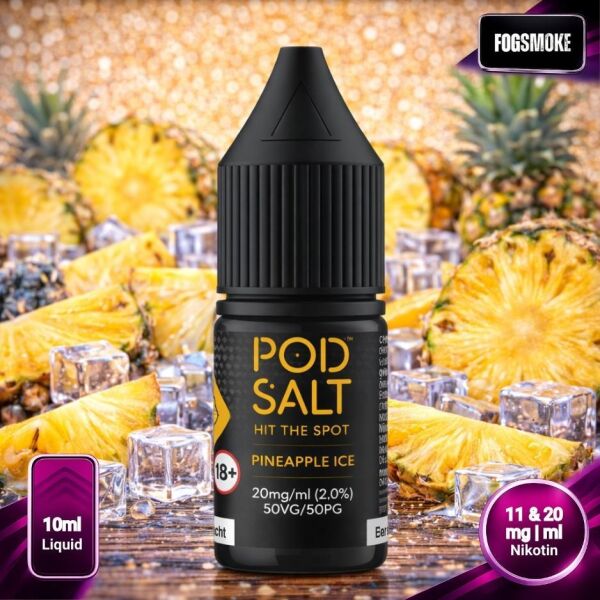 Pod Salt Core Liquid | Pineapple Ice 