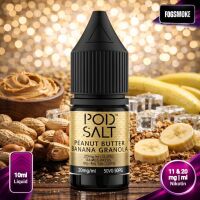 Pod Salt Fusion | Nicsalt Liquid | Yogi Peanut Butter...