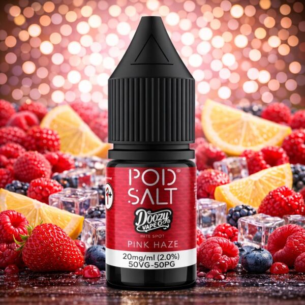 Pod Salt Fusion Nikotinsalz-Liquid – Doozy Vape Pink Haze