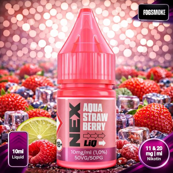 Pod Salt Nexliq Liquid | Aqua Strawberry