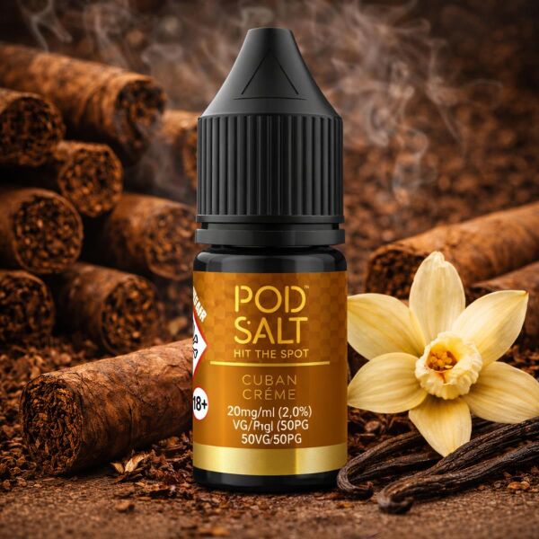Pod Salt Origin Nikotinsalz-Liquid – Cuban Creme